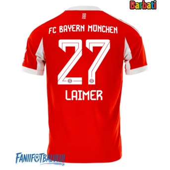 Bayern Munich Konrad Laimer #27 Tricou Fotbal Replică 2025-26 Barbati Acasa